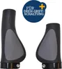 Set Fahrradgriffe Ergo-Grip Schwarz für Produktbild-Vorschau 1