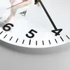 Wanduhr - Rund - Glasuhr - Tanz Frau Ballerina - 40x40cm - Produktbild-Vorschau 5