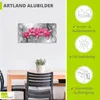 ARTland Wandbild Alu für Innen & Outdoor rosa Orchideen auf Produktbild-Vorschau 4