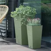 Fioriera FURU Quadrato Balconiera Fioriera Verde 60 L Anteprima dell’immagine prodotto 16