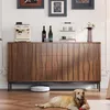 Sideboard Kommode mit 3 Schubladen & 2 Türen, Anrichte im Produktbild-Vorschau 7