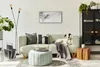 Dekor Leinwand Uhr Wandbilder 60x30 Malerei Asiatischer Produktbild-Vorschau 4