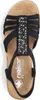 Rieker Keilsandaletten Damen 31373730393531 Schwarz 39 EU Produktbild-Vorschau 28