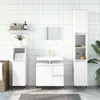 vidaXL Badschrank Weiß 65x33x60 cm Holzwerkstoff Produktbild-Vorschau 2