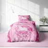 Einhorn Bettwäsche 135x200 cm Unicorn Pferd rosa pink Produktbild-Vorschau 2