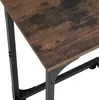 Table d’appoint Erie 40x30x63cm - Bois foncé industriel, Voir les images du produit 8