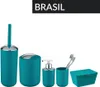 WENKO Schwingdeckel Eimer Brasil 2 L Petrol Müll Kosmetik Produktbild-Vorschau 6