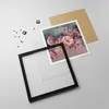 Gerahmtes Poster - Schwarzer Rahmen - Blumen Schmetterling Produktbild-Vorschau 4