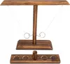 A wooden ring toss game set displayed against a white background. Náhled obrázku produktu