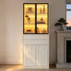 Vitrina Merax con iluminación LED controlada por Vista previa de la imagen del producto 3