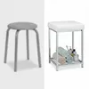 relaxdays 10024633_49 relaxdays   Hocker weiß Náhľad obrázku produktu 5