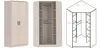 Marmex Möbel - Grant 38 Set - Eckschrank Regal Kommode Produktbild-Vorschau 4