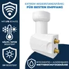 PremiumX Twin LNB PXT-SEW SAT für 2 Teilnehmer DVB-S2 HDTV Produktbild-Vorschau 4