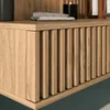Toaletní stolek se zrcadlem a zásuvkou ENTSIAN 85x40cm, dub Náhled obrázku produktu 7