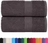 Hochwertig Gästetücher 2 Stk. Anthrazit 30x50 cm 360 g/m² Produktbild-Vorschau 2
