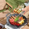 TOMSHOO hůlky z čistého titanu, venkovní grilovací svorky, Náhled obrázku produktu 5