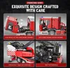 Mould King 17022 RC hasičské auto s otočným rebríkom, 4886 Náhľad obrázku produktu 10