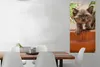 MuchoWow® Poster Ein junges birmanisches Kätzchen sitzt Produktbild-Vorschau 2