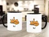 Kaffee-Tasse Spruch Katze Nö Keine Lust Mittelfinger Büro Produktbild-Vorschau 3
