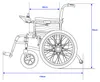 Elektrický invalidní vozík SL-LYD0012 Duální motor - 2 × Náhled obrázku produktu 12