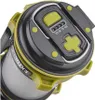 Close-up view of the top of a flashlight, showing its control panel and battery indicator. Náhled obrázku produktu