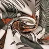 SCHÖNER LEBEN. Kissenhülle Retro Blätter Blumen weiß orange Produktbild-Vorschau 6