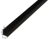 alfer Winkel 2 m, 20 x 20 mm PVC (Kunststoff) glatt schwarz Produktbild-Vorschau 4