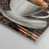 Bilder auf glas - Aroma Kaffee Getreide - 100x70cm - Produktbild-Vorschau 5