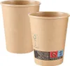 Kaffeebecher  Kraftpapier 200ml DM 80mm Pappe braun VE=50 Produktbild-Vorschau 4