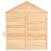 vidaXL Maison de jeu avec porte verrouillable et pots de Voir les images du produit 6