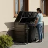PPbin | Box na popelnice 3x120L Antracit Odolný Pevný Náhled obrázku produktu 14