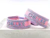LS-LebenStil Canvas Statement Armband Chillax Rose Blau Produktbild-Vorschau 4