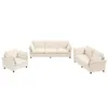 Merax 3-2-1 Sofa-Set modular, Wohnzimmer Sofakombination Produktbild-Vorschau 7