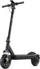 A black electric scooter is shown against a white background. Produktbild-Vorschau