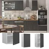 Elément haut de cuisine Vicco Fame-Line Anthracite-or 40cm, Voir les images du produit 2