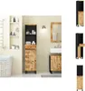vidaXL Badschrank 38x33x160 cm Massivholz Mango -  Produktbild-Vorschau 1