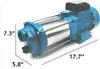 Kreiselpumpe  Gartenpumpe Zentrifugalpumpe  Edelstahl Produktbild-Vorschau 11