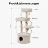 Fudajo Forest Tree 137 cm Kratzbaum natur, Katzenbaum in Produktbild-Vorschau 3