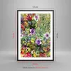 Gerahmtes Poster - Schwarzer Rahmen - blume sommer natur - Produktbild-Vorschau 5