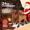 SPIELWERK® Opakovaně použitelný adventní kalendář Sáně k Náhled obrázku produktu 2