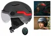Casque LED avec clignotants et feu stop + télécommande pour Voir les images du produit 1