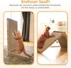 Kratzbrett Katze, 68 cm Hohe L Förmige Kratzpappe für Produktbild-Vorschau 4