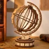 RoboTime 3D puzzle in legno Globo e meraviglie del mondo Anteprima dell’immagine prodotto 6
