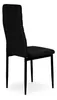 ModernHome LR-1494 Sada 4 ks jídelních židlí VELVET, černá Náhled obrázku produktu 9