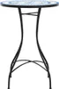 vidaXL Mozaikový bistro stolek modrobílý Ø50x70 cm Náhled obrázku produktu 5