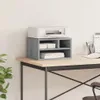 vidaXL Stojan na tlačiareň Grey Sonoma 40x32x22,5 cm Náhľad obrázku produktu 3