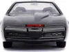 Front view of a black toy car. Podgląd zdjęcia produktu