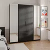 Masseno Drehtürenschrank CAGLIARI 200 cm Kleiderschrank Produktbild-Vorschau 2