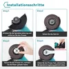 Akku-Winkelschleifer 125 mm, Bürstenloser Winkelschleifer, Produktbild-Vorschau 8