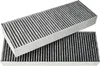 Two cabin air filters are shown on a white background. Produktbild-Vorschau